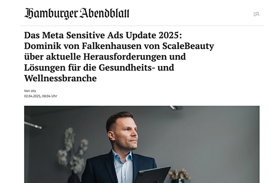 Dominik von Falkenhausen im Hamburger Abendblatt